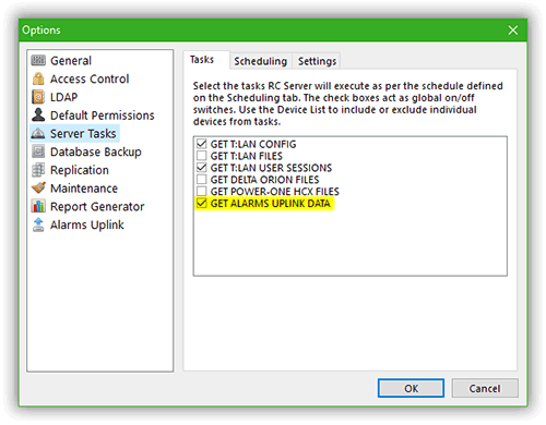 RCS Management Console Tasks