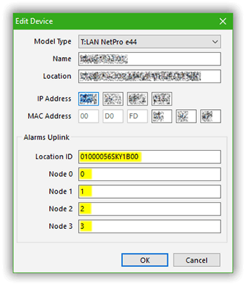 RCS Device Details