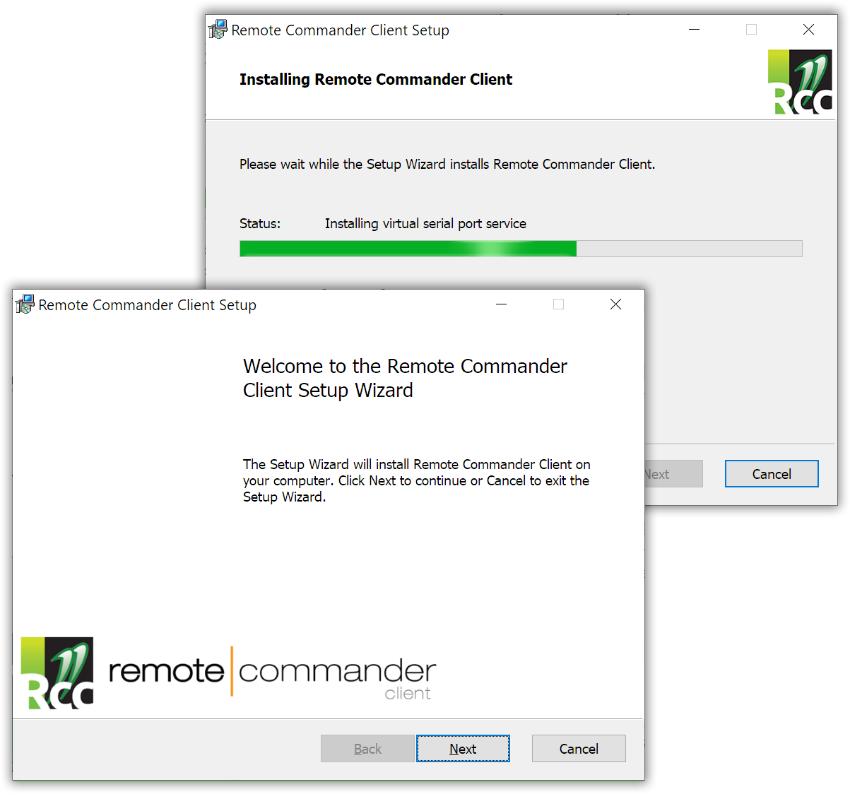 RCC Installer